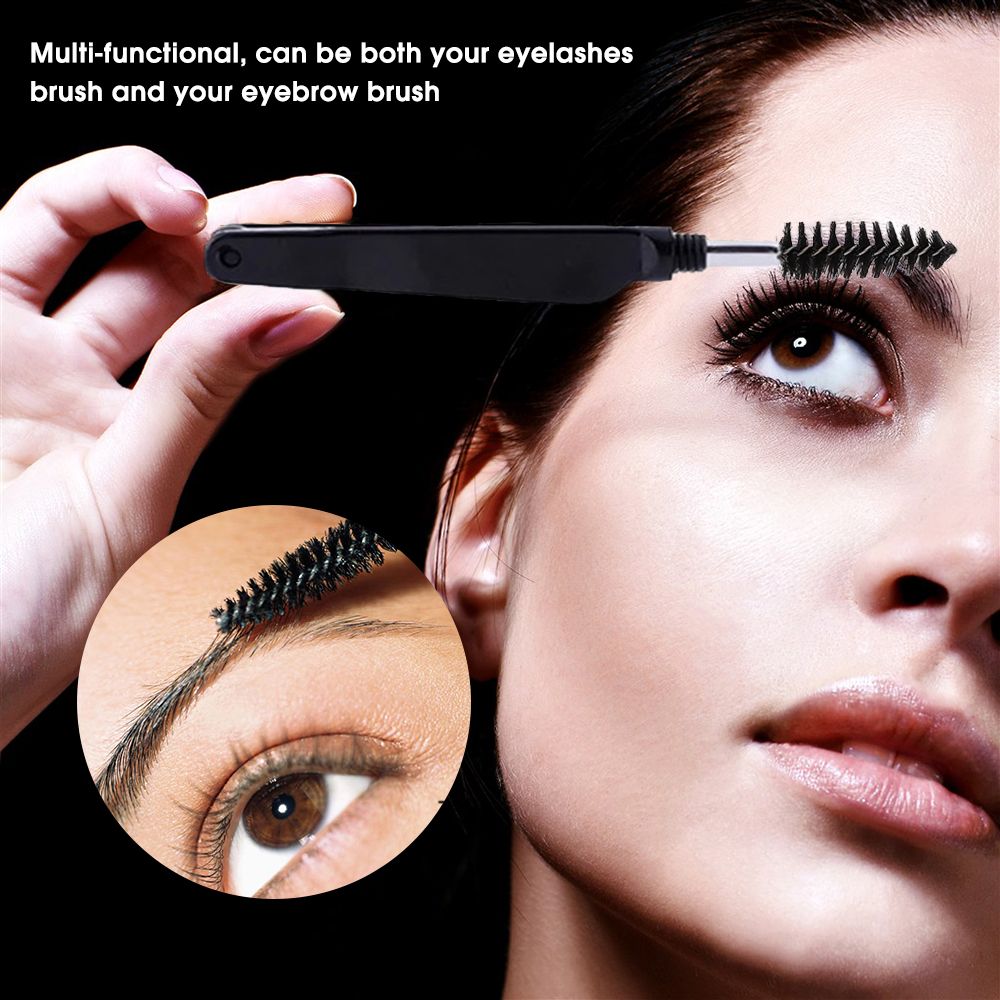 Beauty Makeup Vanity - Металлическая складная кисть для бровей, косметический