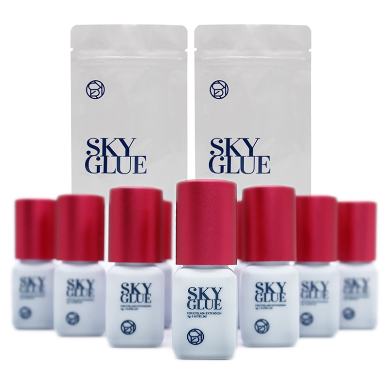 Beauty Makeup Shop - 10 бутылок SKY Клей для наращивания
