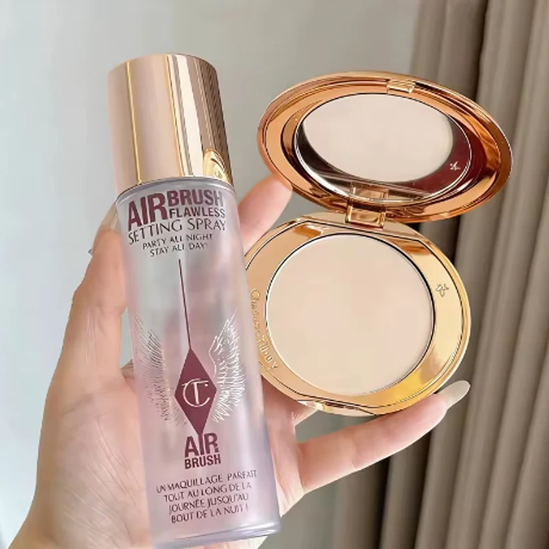 Makeup Fixing Mist - Фиксирующий спрей для макияжа Charlotte, увлажняющий,